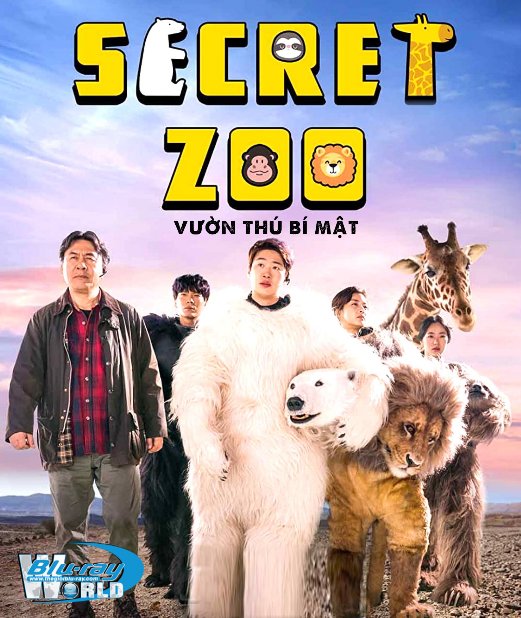 B4616. Secret Zoo 2020 - Vườn Thú Bí Mật 2D25G (DTS-HD MA 5.1) 